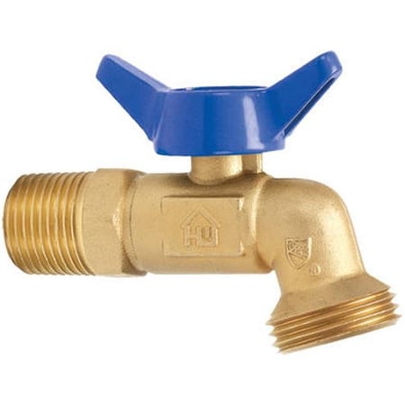 Homewerks Homewerks VHBQTCC3B 0.50 in. Quarter Turn Ball Hose Bibb Valve 566705